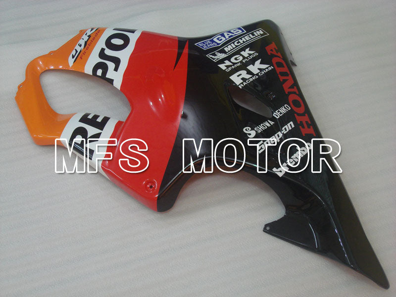 Honda CBR600 F4i 2001-2003 Injection ABS Fairing - Repsol - Black Orange Red - MFS3178 - Fairings Kit