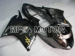 Honda CBR1100XX 1996-2007 Injection ABS Fairing - Flame - Black Gray - MFS3248 - Fairings Kit