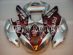 Yamaha YZF-R1 2000-2001 Injection ABS Fairing - Fortuna - Red Silver - MFS3268 - Fairings Kit