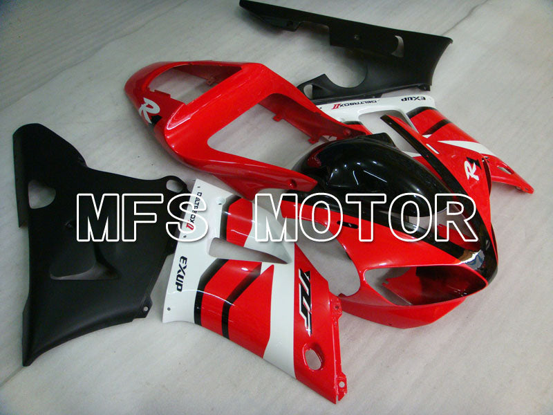 Yamaha YZF-R1 2000-2001 Injection ABS Fairing - Factory Style - Black Red - MFS3271 - Fairings Kit