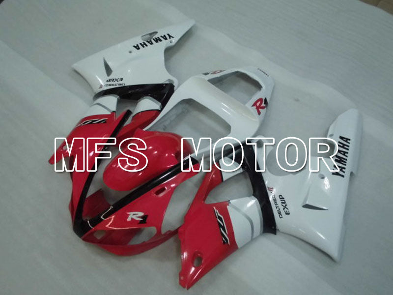 Yamaha YZF-R1 2000-2001 Injection ABS Fairing - Factory Style - Red White - MFS3274 - Fairings Kit