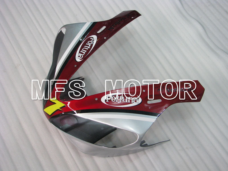 Yamaha YZF-R1 2000-2001 Injection ABS Fairing - Fortuna - Red Silver - MFS3283 - Fairings Kit