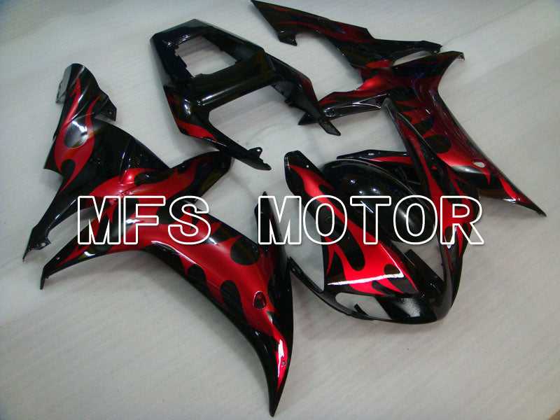 Yamaha YZF-R1 2002-2003 Injection ABS Fairing - Others - Black Red - MFS3296 - Fairings Kit