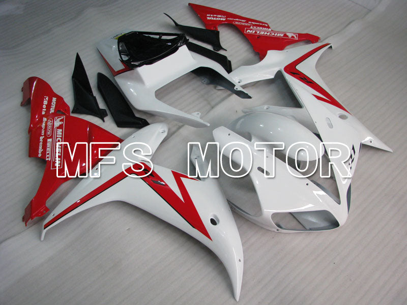 Yamaha YZF-R1 2002-2003 Injection ABS Fairing - Factory Style - Red White - MFS3300 - Fairings Kit