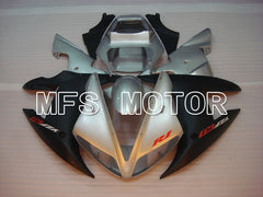 Yamaha YZF-R1 2002-2003 Injection ABS Fairing - Factory Style - Black Silver Matte - MFS3311 - Fairings Kit