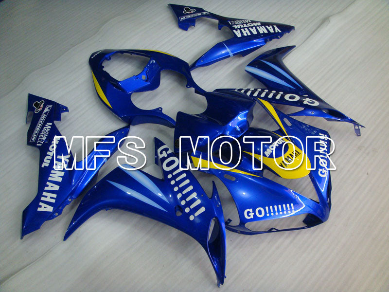 Yamaha YZF-R1 2004-2006 Injection ABS Fairing - GO!!!!!!! - Blue - MFS3312 - Fairings Kit