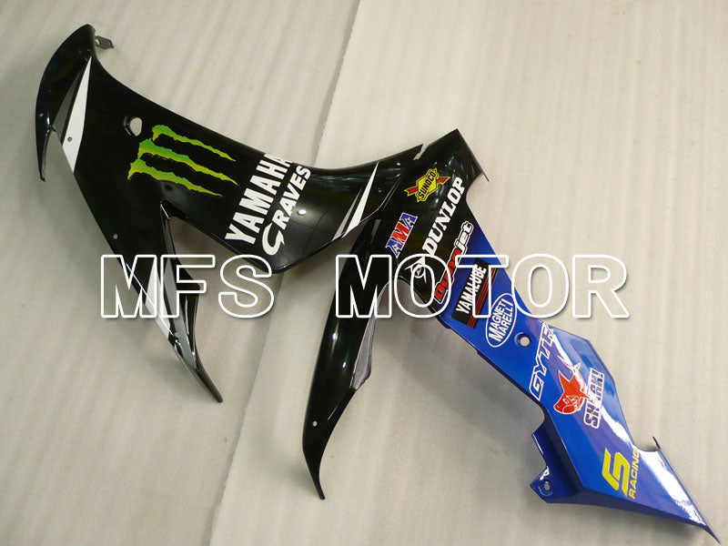 Yamaha YZF-R1 2004-2006 Injection ABS Fairing - Monster - Black Blue - MFS3313 - Fairings Kit