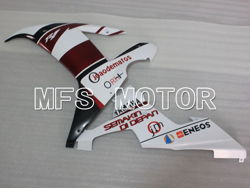Yamaha YZF-R1 2002-2003 Injection ABS Fairing - ENEOS - Red wine color White - MFS3343 - Fairings Kit