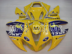 Yamaha YZF-R1 2002-2003 Injection ABS Fairing - Camel - Blue Yellow - MFS3349 - Fairings Kit