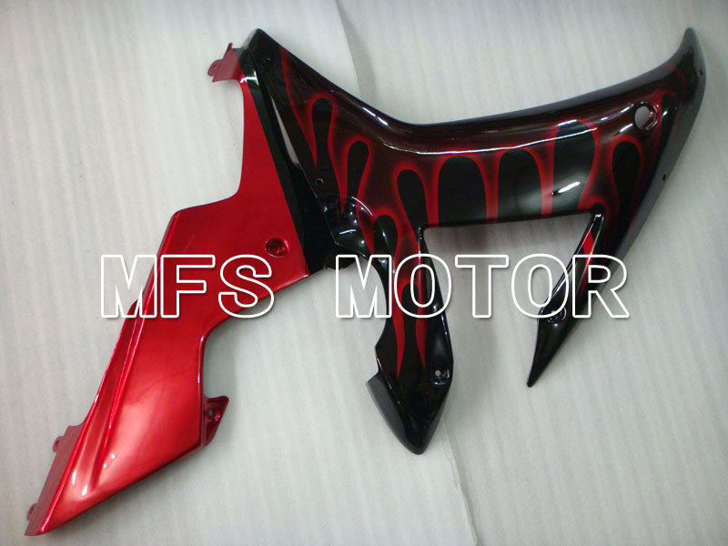 Yamaha YZF-R1 2002-2003 Injection ABS Fairing - Flame - Black Red wine color - MFS3351 - Fairings Kit