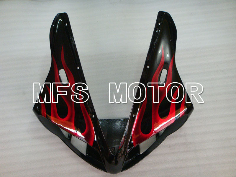 Yamaha YZF-R1 2002-2003 Injection ABS Fairing - Flame - Black Red wine color - MFS3351 - Fairings Kit