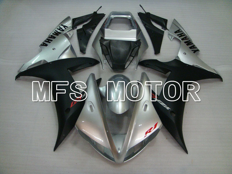 Yamaha YZF-R1 2002-2003 Injection ABS Fairing - Factory Style - Black Silver - MFS3358 - Fairings Kit
