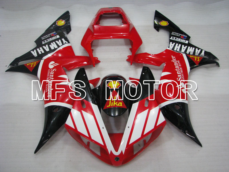 Yamaha YZF-R1 2002-2003 Injection ABS Fairing - Santander - Black Red - MFS3366 - Fairings Kit