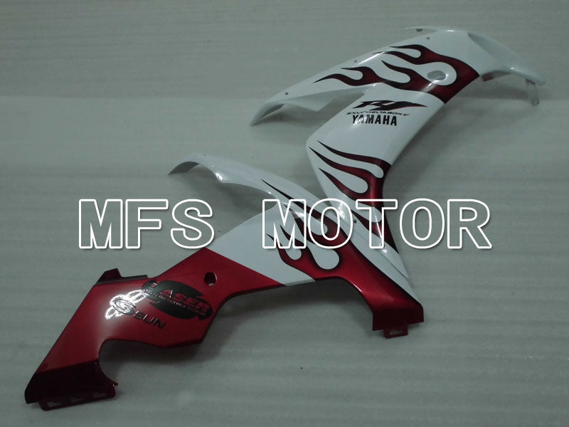 Yamaha YZF-R1 2004-2006 Injection ABS Fairing - Flame - White Red - MFS3373 - Fairings Kit