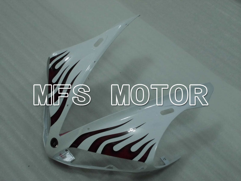 Yamaha YZF-R1 2004-2006 Injection ABS Fairing - Flame - White Red - MFS3373 - Fairings Kit