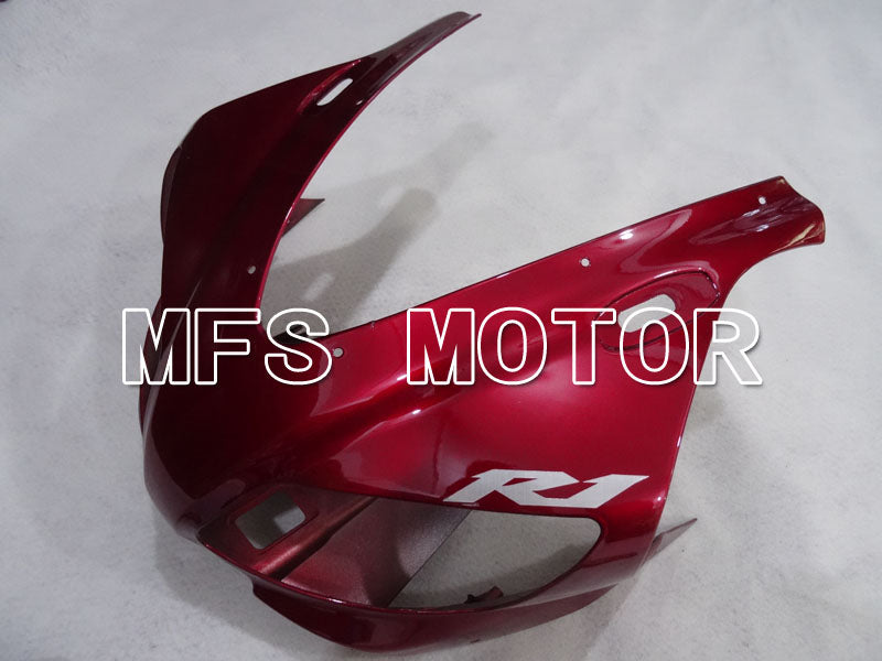 Yamaha YZF-R1 1998-1999 Injection ABS Fairing - Factory Style - Black Red wine color - MFS3394 - Fairings Kit