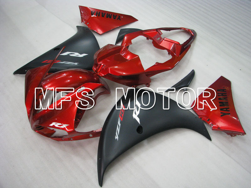 Yamaha YZF-R1 2009-2011 Injection ABS Fairing - Factory Style - Black Red wine color - MFS3396 - Fairings Kit