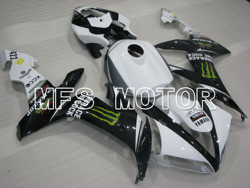 Yamaha YZF-R1 2004-2006 Injection ABS Fairing - Monster - Black White - MFS3419 - Fairings Kit