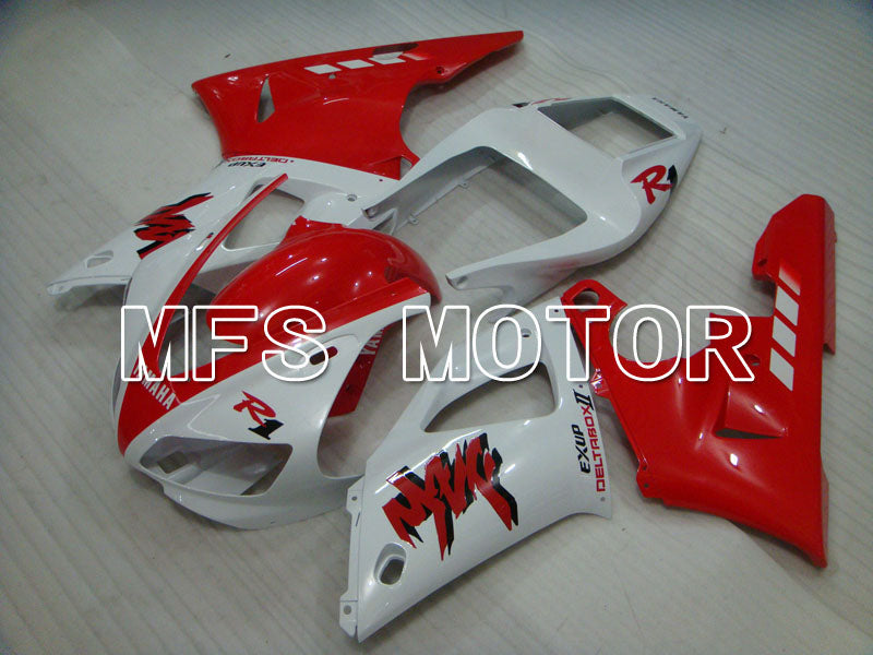 Yamaha YZF-R1 1998-1999 Injection ABS Fairing - Factory Style - Red White - MFS3422 - Fairings Kit