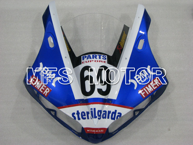 Yamaha YZF-R1 2004-2006 Injection ABS Fairing - Sterilgarda - Black Blue White - MFS3423 - Fairings Kit