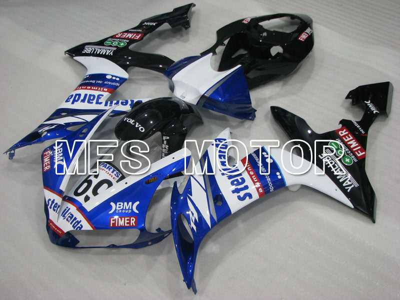 Yamaha YZF-R1 2004-2006 Injection ABS Fairing - Sterilgarda - Black Blue White - MFS3423 - Fairings Kit
