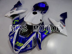 Yamaha YZF-R1 2004-2006 Injection ABS Fairing - Monster - Black White Blue - MFS3434 - Fairings Kit