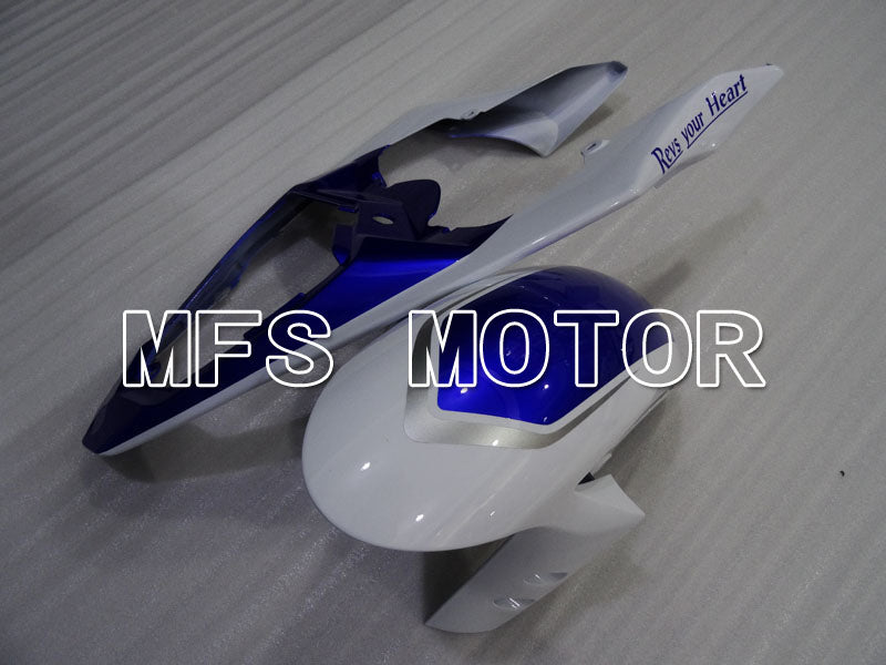 Yamaha YZF-R1 2009-2011 Injection ABS Fairing - Monster - White Blue - MFS3439 - Fairings Kit