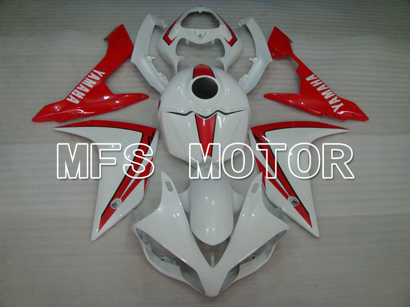 Yamaha YZF-R1 2007-2008 Injection ABS Fairing - Factory Style - White Red - MFS3448 - Fairings Kit