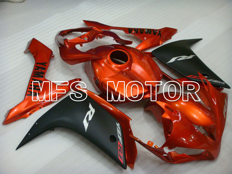 Yamaha YZF-R1 2007-2008 Injection ABS Fairing - Factory Style - Black Orange - MFS3451 - Fairings Kit