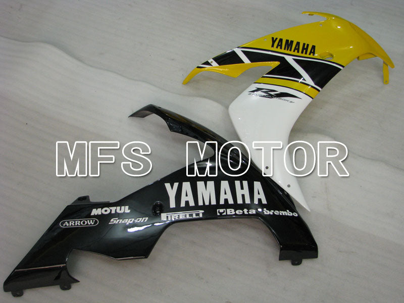 Yamaha YZF-R1 2004-2006 Injection ABS Fairing - MOTUL - Black Yellow - MFS3455 - Fairings Kit
