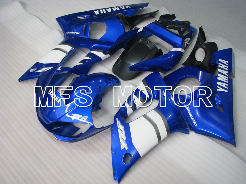 Yamaha YZF-R6 1998-2002 Injection ABS Fairing - Factory Style - Blue White - MFS3477 - Fairings Kit
