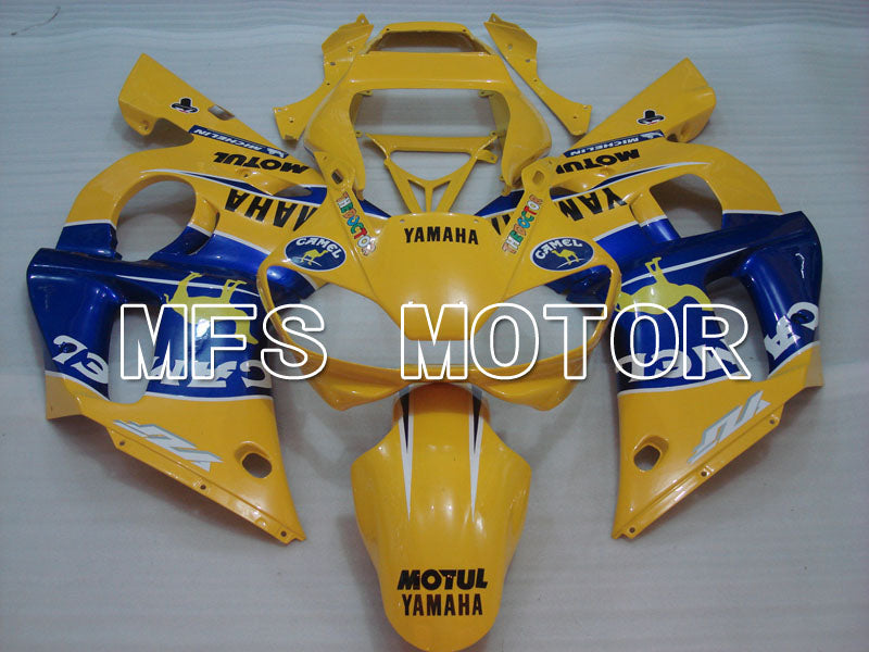 Yamaha YZF-R6 1998-2002 Injection ABS Fairing - Camel - Blue Yellow - MFS3479 - Fairings Kit