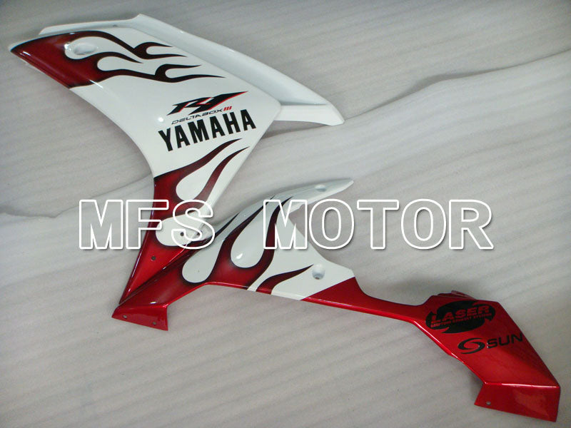 Yamaha YZF-R1 2007-2008 Injection ABS Fairing - Factory Style - White Red - MFS3482 - Fairings Kit