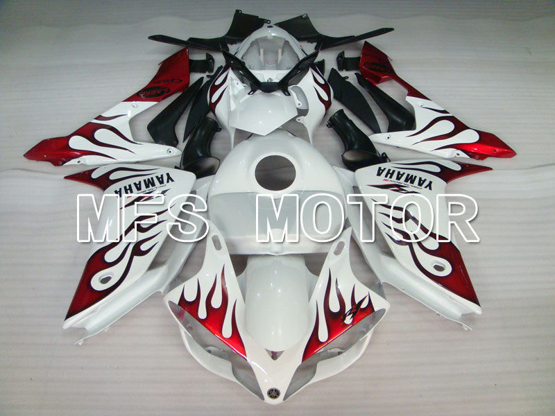 Yamaha YZF-R1 2007-2008 Injection ABS Fairing - Factory Style - White Red - MFS3482 - Fairings Kit