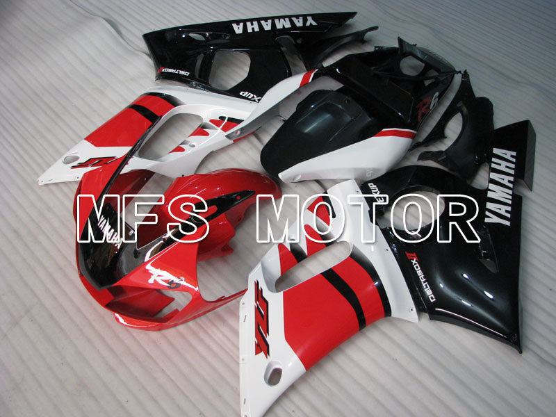Yamaha YZF-R6 1998-2002 Injection ABS Fairing - Factory Style - Black Red White - MFS3501 - Fairings Kit