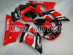 Yamaha YZF-R6 1998-2002 Injection ABS Fairing - Factory Style - Black Red - MFS3505 - Fairings Kit