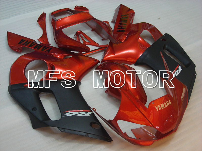 Yamaha YZF-R6 1998-2002 Injection ABS Fairing - Factory Style - Black Red wine color - MFS3507 - Fairings Kit