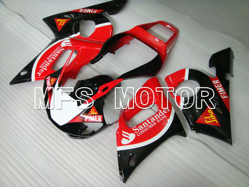 Yamaha YZF-R6 1998-2002 Injection ABS Fairing - Santander - Black Red - MFS3513 - Fairings Kit