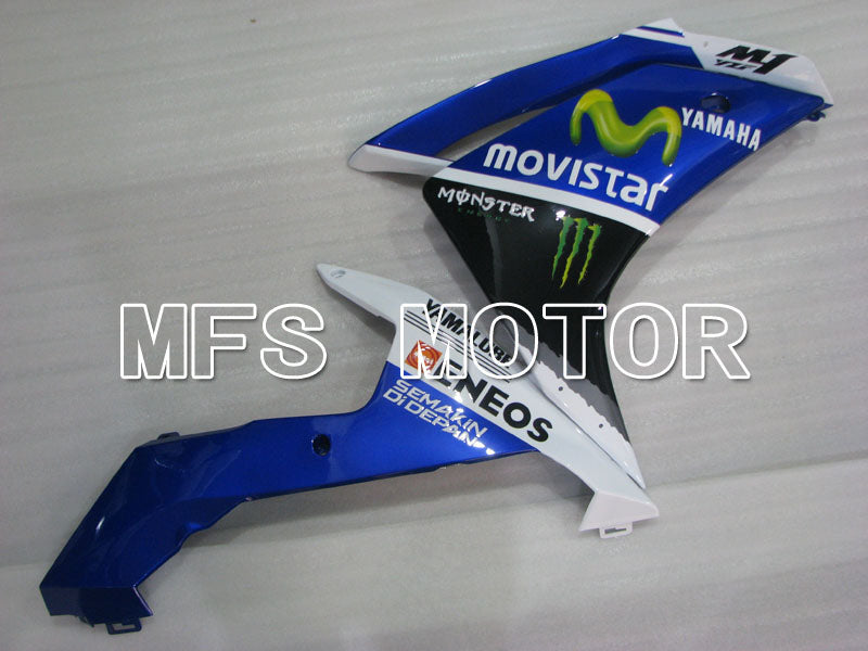 Yamaha YZF-R1 2007-2008 Injection ABS Fairing - Monster - Blue White - MFS3516 - Fairings Kit