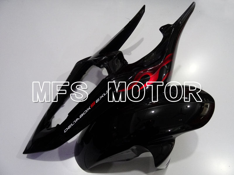 Yamaha YZF-R1 2007-2008 Injection ABS Fairing - Flame - Red Black - MFS3525 - Fairings Kit