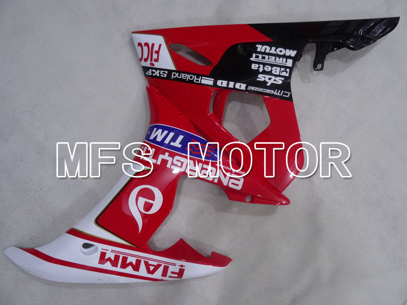 Yamaha YZF-R6 2003-2004 Injection ABS Fairing - FIAMM - Red White - MFS3527 - Fairings Kit