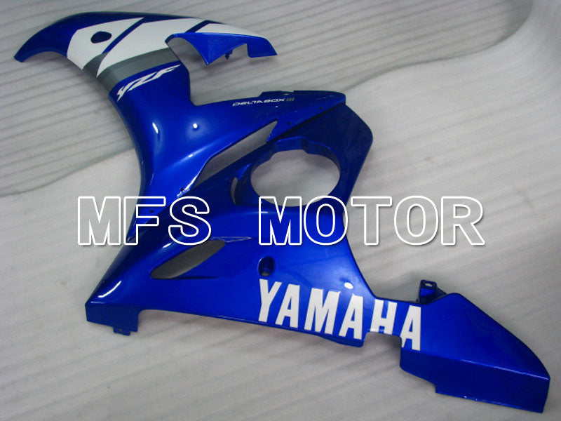 Yamaha YZF-R6 2003-2004 Injection ABS Fairing - Factory Style - Blue White - MFS3532 - Fairings Kit