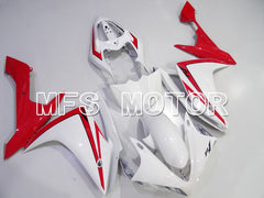 Yamaha YZF-R1 2007-2008 Injection ABS Fairing - Factory Style - White Red - MFS3535 - Fairings Kit