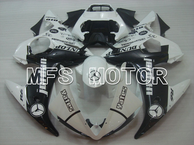 Yamaha YZF-R6 2003-2004 Injection ABS Fairing - Jordan - White Black - MFS3540 - Fairings Kit