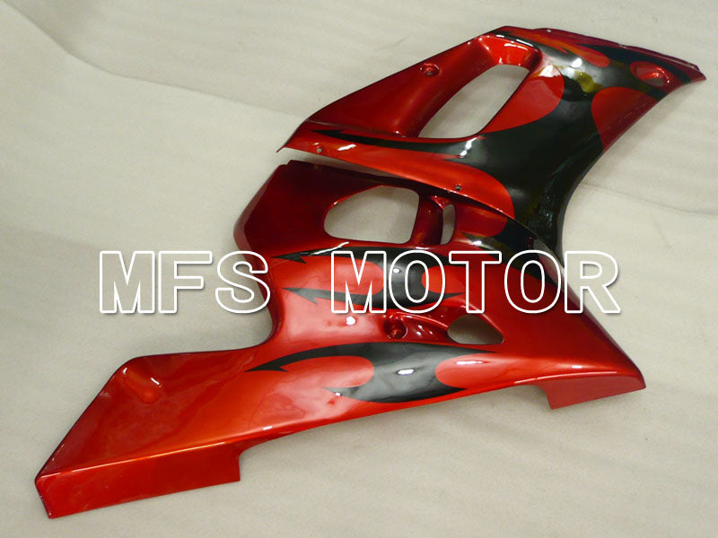 Yamaha YZF-R6 1998-2002 Injection ABS Fairing - Factory Style - Black Red wine color - MFS3550 - Fairings Kit