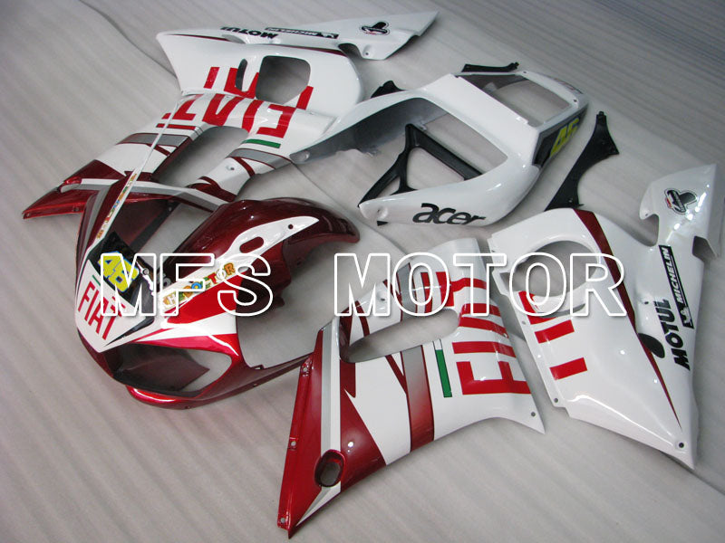 Yamaha YZF-R6 1998-2002 Injection ABS Fairing - FIAT - Red White - MFS3571 - Fairings Kit