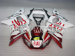 Yamaha YZF-R6 1998-2002 Injection ABS Fairing - FIAT - Red White - MFS3571 - Fairings Kit