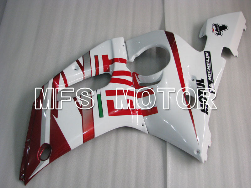 Yamaha YZF-R6 1998-2002 Injection ABS Fairing - FIAT - Red White - MFS3571 - Fairings Kit
