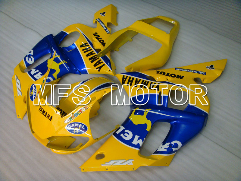 Yamaha YZF-R6 1998-2002 Injection ABS Fairing - Camel - Blue Yellow - MFS3577 - Fairings Kit
