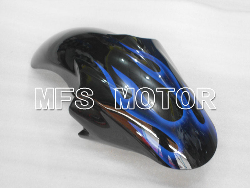 Yamaha YZF-R6 1998-2002 Injection ABS Fairing - Flame - Black Blue - MFS3578 - Fairings Kit